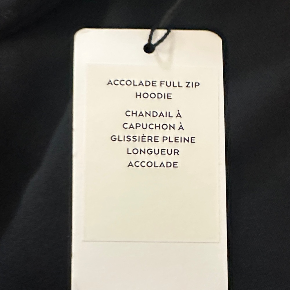 ALO Accolade Full Zip Hoodie - Black